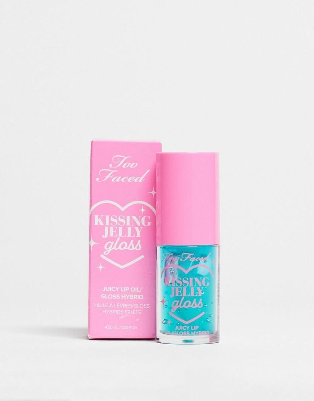 Too Faced Kissing Jelly Non-Sticky Lip Oil Gloss - Sweet Cotton Candy